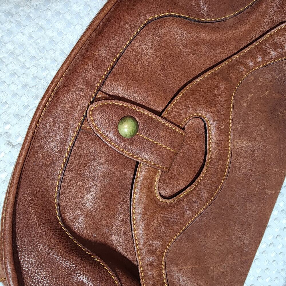 CATERINA LUCCHI Y2K LEATHER HOBO SHOULDER BAG - Picture 9 of 12